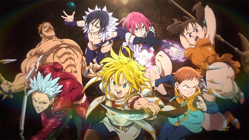 Anime  The Seven Deadly Sins - Incrível, divertido e cheio de